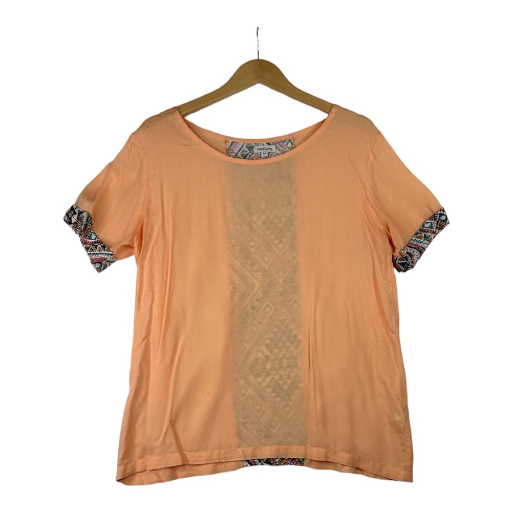 Natura Orange top size‎ M